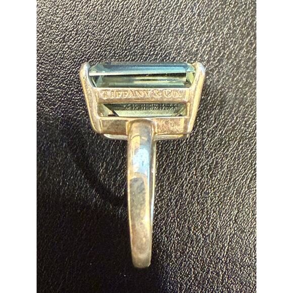 Tiffany & Co. Sparklers Cocktail Ring – Green Quartz, Sterling Silver (size 6) - Picture 5 of 6